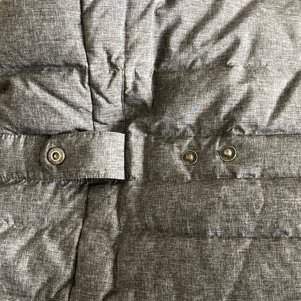 Lands' End Women's Charcoal Puffer Coat - Picture 8 of 10